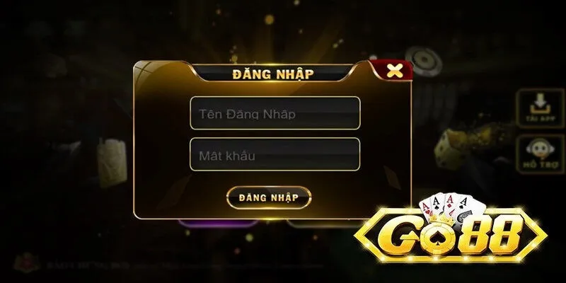 Hướng dẫn đăng nhập GO88 dành cho tân thủ qua các bước